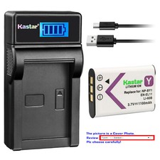 Kastar Battery LCD Charger for Nikon EN-EL11 ENEL11 COOLPIX S550 COOLPIX S560