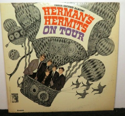 HERMANN NITSCH ヘルマン・ニッチェ　限定400枚pic- LP HRMAN'S HERMITS ON TOUR (VG+) E-4295 LP VINYL RECORD | eBay