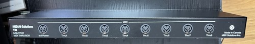 MIDI Solutions T8 Thru Box V2 w/original box & manual - FREE Shipping - Picture 5 of 7