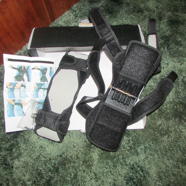 NASUS POWER KNEE pair kneecap resistance strap (hall) eBay