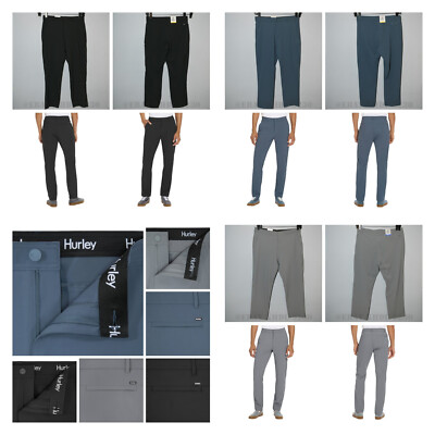 bLACK, bLUE , gRAY nWT Hurley Men's Hybrid Performance Stretch Pant