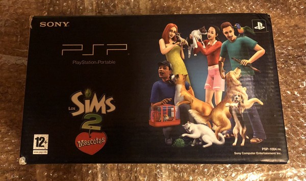SONY PSP 1004 EDICIÓN LIMITADA LOS SIMS 2 Muy Rara Leer
