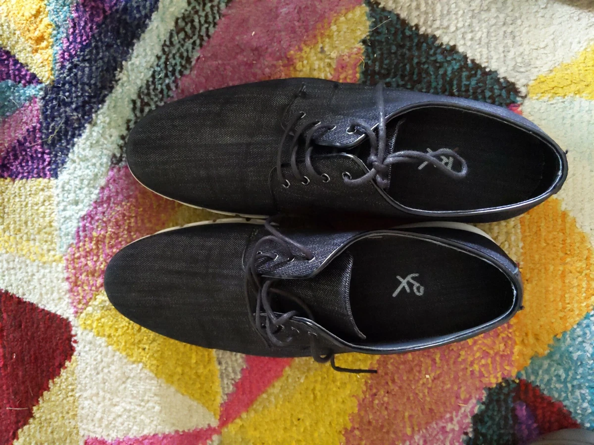 Plain black canvas shoes online
