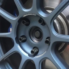 GSP GodSpeed Euro Type Taper Cone Lug Nut Bolts 10pc Set M12x1.5 (35mm) Black