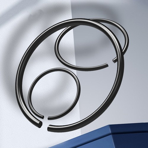 Retaining Rings Round Wire Circlip for Shaft Snap Ring 70 manganese Steel Spring - Picture 2 of 41