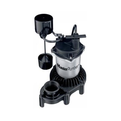 PENTAIR WATER 176953 1/3 hp Zinc & Plastic Sump Pump