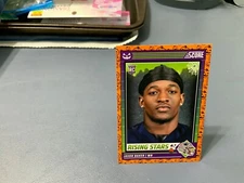 2024 SCORE A TREAT ORANGE PUMPKINS ROOKIE CARD RC 25 JAVON BAKER PATRIOTS