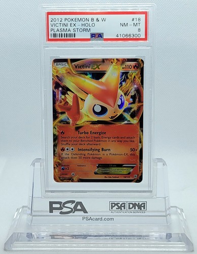 Victini-EX graded PSA 8 for sale on eBay