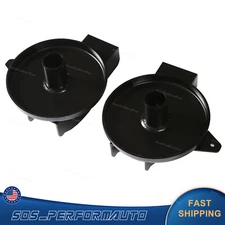 Pair Rear Upper Coil Spring Bucket Mount Fit Wrangler 1997-06 TJ Perch Retainer