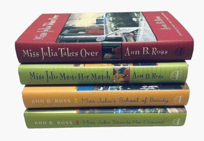 Miss Julia Set Of 4 Hardcover Books Author Ann B Ross Pre-owned 