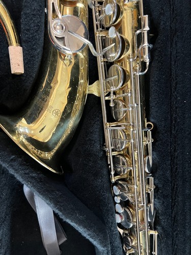 Yamaha YTS-23 Tenor Saxophone with case and mouthpiece. Made in Japan - Picture 3 of 14