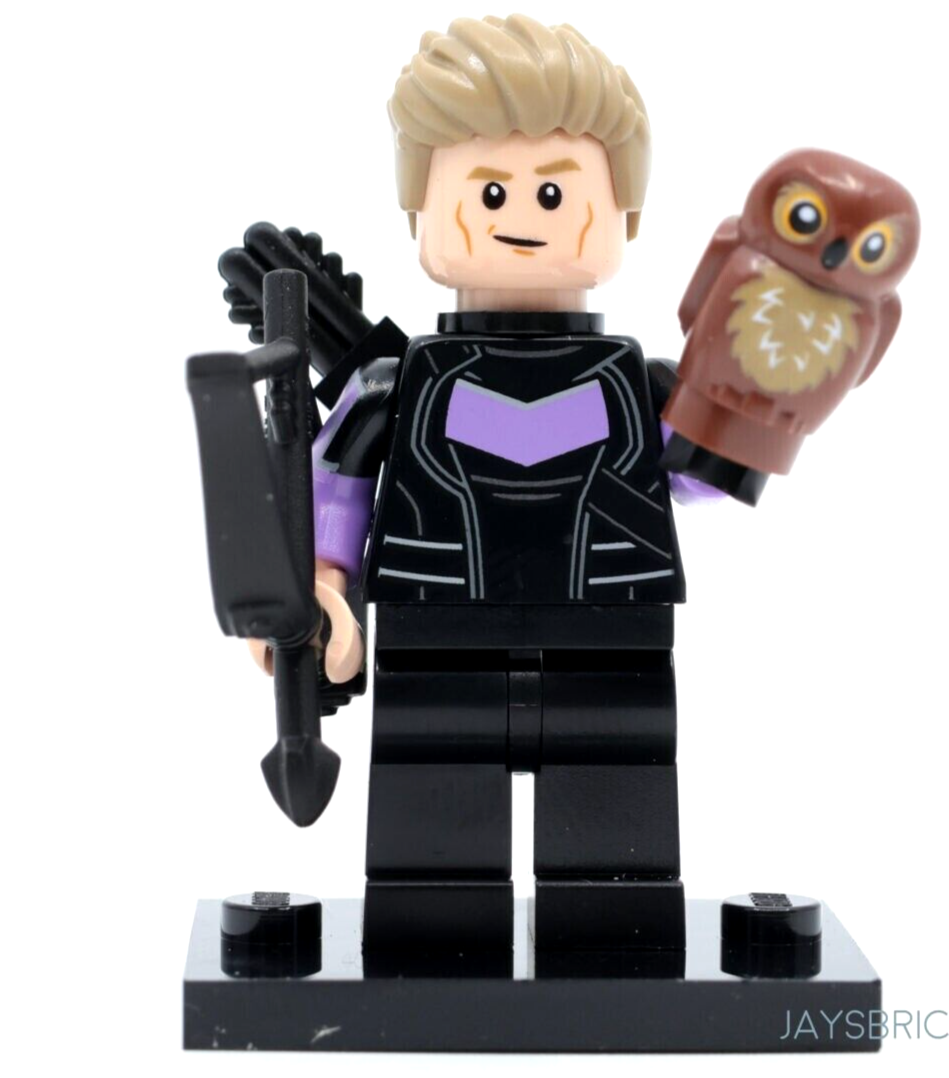 Hawkeye Marvel CMF Series 2 Lego Minifigure New NEVER ASSEMBLED eBay