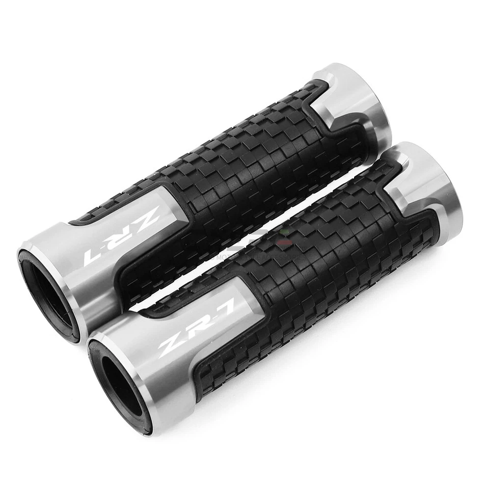 For Kawasaki ZR-7 / S ZR7 ZR7S 1999-2005 Motorcycle Handle bar Grips 7/8'' 22MM - Image 2 of 4