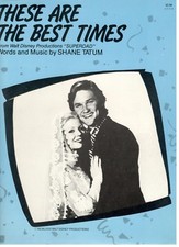 "THESE ARE THE BEST TIMES" SHEET MUSIC-FROM SUPERDAD-KURT RUSSELL-1979-RARE-NEW!