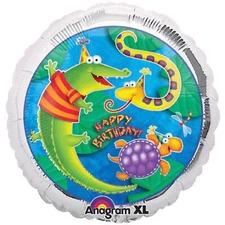 Leap Frog Animal Prince Cute Kids Birthday Party Decoration 18" Mylar Balloon