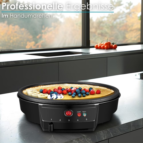 Crepes Maker Galettes Crepes Maschine Crepes Pfanne Crepesmaker Creperie - Bild 4 von 6