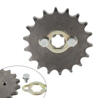 428 Chain 17mm 18T Front Sprocket For 110CC 125CC ATV Pit Dirt Quad Bike