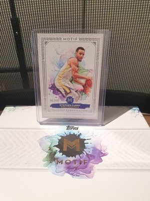 2023-24 Topps Motif - Gallery Certification Stephen Curry #83 /99