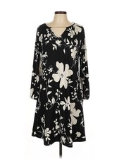 Morgan Taylor Women Black Casual Dress L