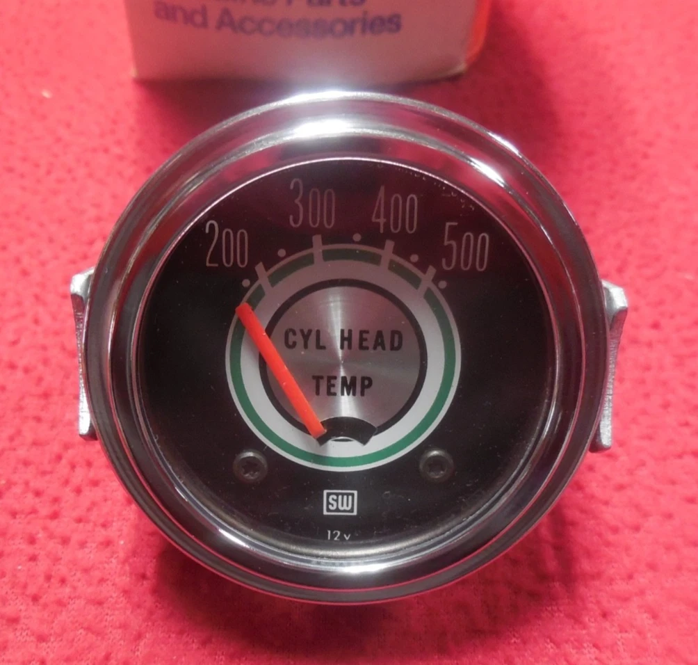 ハーレー SWメーター CYL HEAD TEMP ビンテージ エボ ショベル Harley-Davidson Temperature Gauges Individual Gauges for sale | eBay