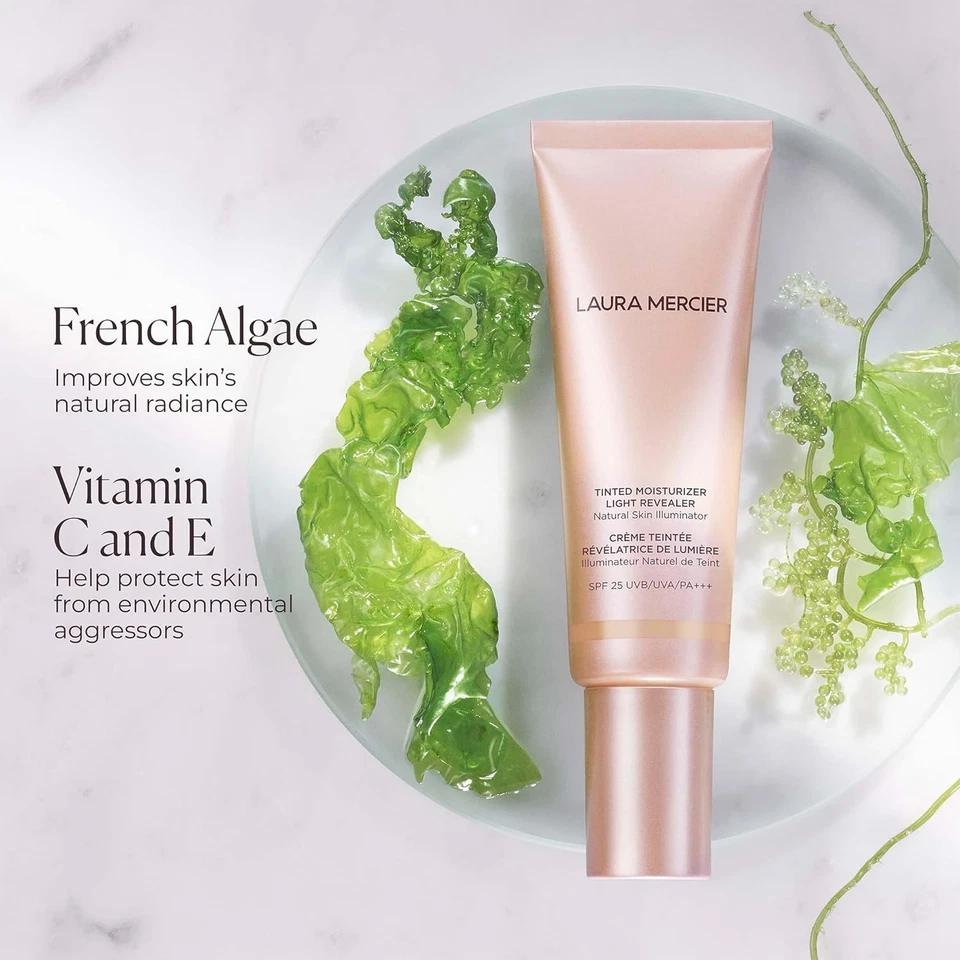 LAURA MERCIER Tinted Moisturizer Light Revealer SPF25 1.7oz 0N1Petal - Image 4 of 4