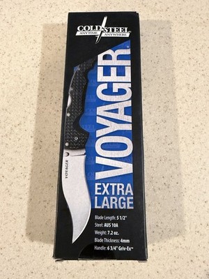 Cold Steel Voyager Vaquero XL Serrated Knife | New/Sealed | Pre-GSM - Lynn T era