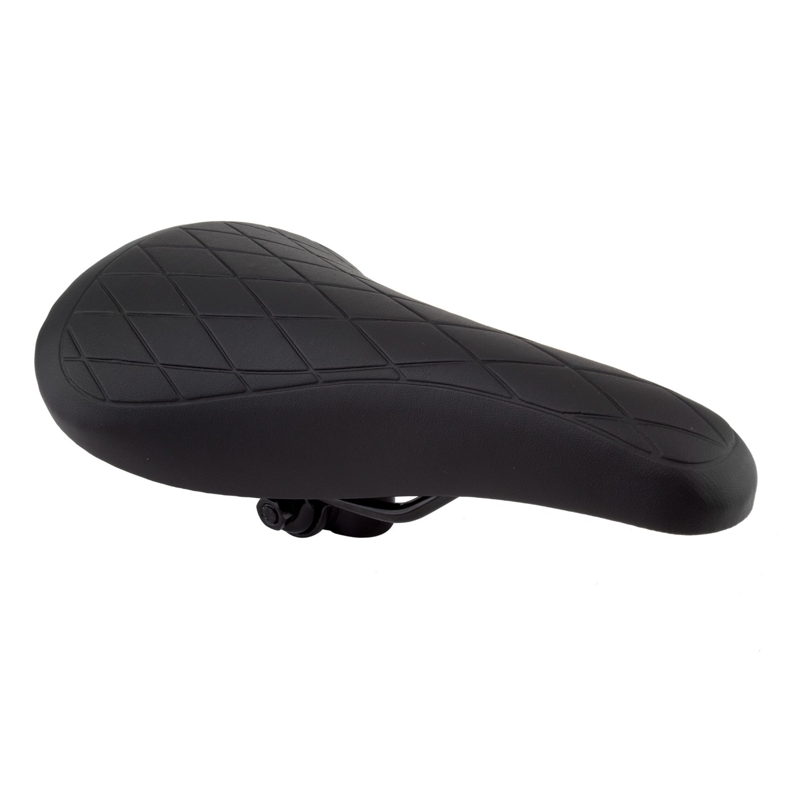 Saddle Sunlite Road Quilted Black (Bulk No Header Card)