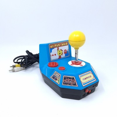 Namco Ms. Pac-Man 5-in-1 TV Plug N Play Arcade Game - 2004 Jakks Galaga - TESTED