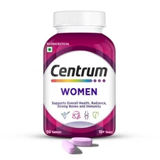 Centrum Women, Multivitamin With Biotin, Vitamin C & 21 Vital Nutrients - 50 tab