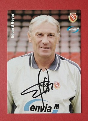 18816 Eduard Geyer Energie Cottbus 2003/04 Autogrammkarte original signiert