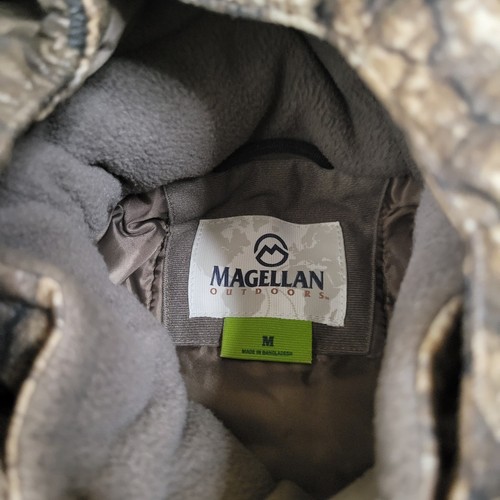 Magellan Outdoors Youth Jacket Hooded Insulated Realtree Edge Camo Hunting Med - Picture 5 of 9