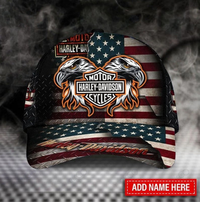 Personalized Harley Motor Racing Davidson Classic Cap Gift