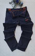 CARGO SUPERDRY HOSE -HERREN-BLUE-SPIRIT OF JAPAN-WIE NEU-SIZE W30-L32!
