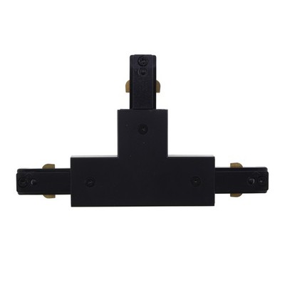 HALO LIGHTING LZR213LMB TRACK LIGHTING LEFT T-CONNECTOR, MATTE BLACK (12-PACK)