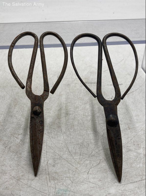 Vintage Japanese Steel Hand Pruner Traditional Bonsai Shears Lot Of 2
