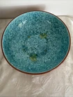 Rare Vintage Blue Stangl Stardust 9 3/4”  Serving Bowl Mint Condition *B60