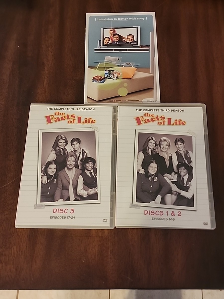 その他 Facts of Life: Complete Third Season [DVD] Facts Of Life - The Complete Third Season (DVD, 2006, 3-Disc