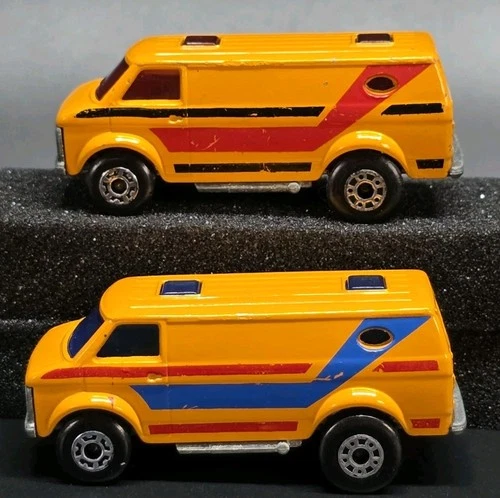 Matchbox Lesney Chevy Van Tampo Variation Lot
