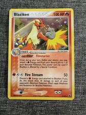 Pokemon TCG Blaziken Holo Rare Card 3/109 Ruby and Sapphire LP