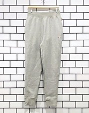 Champion Reverse Weave Basic Logo Gray Jogger Pants Men Size Small F6 
