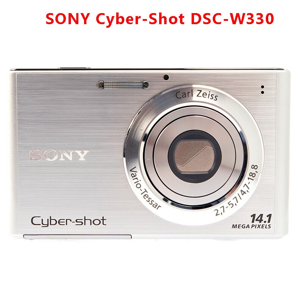 SONY Cyber-Shot DSC-W330 Digital Camera w/ 4x Wide Angle Zoom 14.1