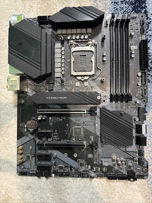 MSI Z490-A PRO LGA 1200 Intel Motherboard READY TO USED