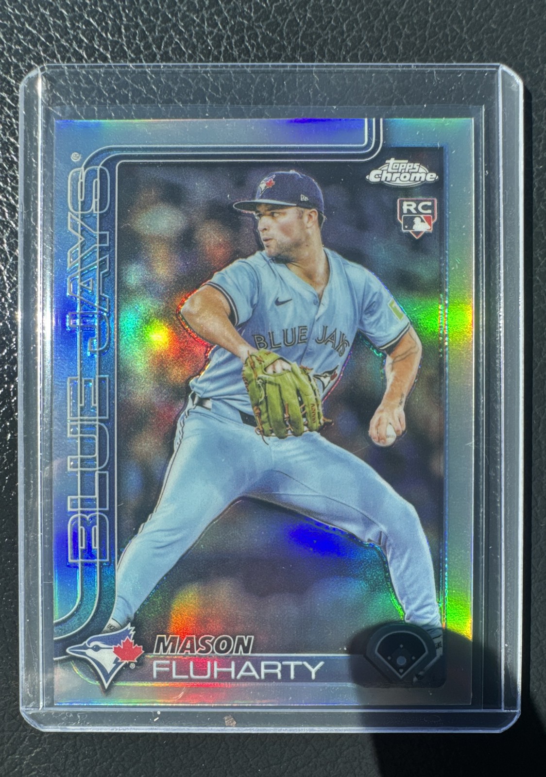 2025 Topps Update Series - Mason Fluharty #US138 Rainbow Foil (RC)