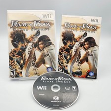 Prince Of Persia Rival Swords Nintendo Wii Complete CIB Refurbished Excellent
