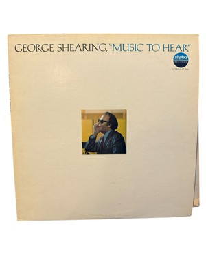 George Shearing Music To Hear LP EX Sheba Records Jazz (1972)