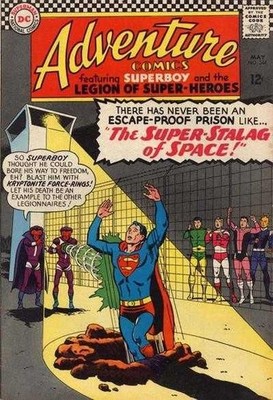 Adventure Comics (1938) # 344 (4.5-VG+) The Super-Stalag of Space! Legion of ...