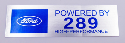 #ad #ad Ford quot;Powered By Ford 289 High Performancequot; Valve Cover Decals Pair $17.49