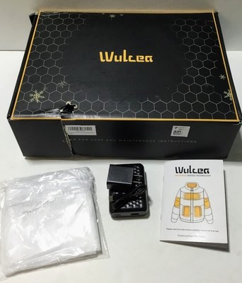 Wulcea Graphene Heated Jacket for Women XLarge Fur Lined W/7.4V 16000mAh Battery