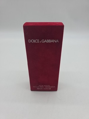 Vintage DOLCE & GABBANA (RED) 3.3oz EDT Spray for Women 100% AUTHENTIC,