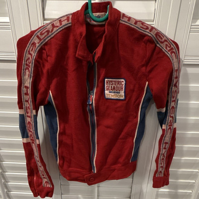 Hysteric Glamour Vintage 90s Red Track Jacket RARE